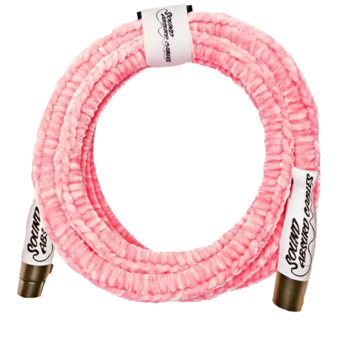 Quiet Pink | XLR Microphone Cable – soundabsurdcables